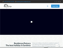 Tablet Screenshot of petrera.it